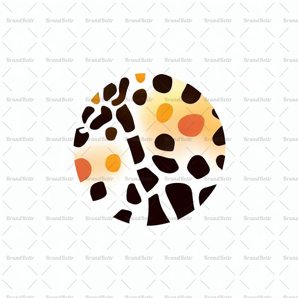 Abstrakte Giraffenflecken